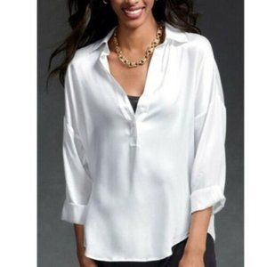 CAbi 917 Shirt Tunic White (L) NWT